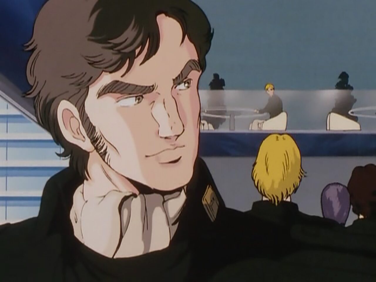 【海外の反応】『銀河英雄伝説』OVA版のシェーンコップは30歳にしては見た目が荒っぽい